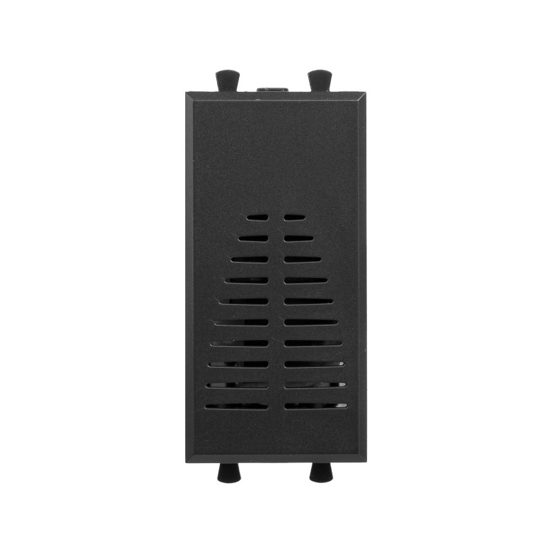 Avanti Звонок модульный, , Черный матовый, 1 модуль