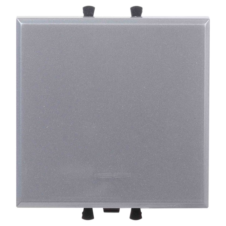 Avanti Инвертор одноклавишный модульный Закаленная сталь 2 модуля (Переключатель сх.7) Avanti Инвертор одноклавишный модульный Закаленная сталь 2 модуля (Переключатель сх.7)