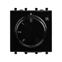 Механизм управления вентиляторами 'Черный квадрат' Avanti, 2 мод