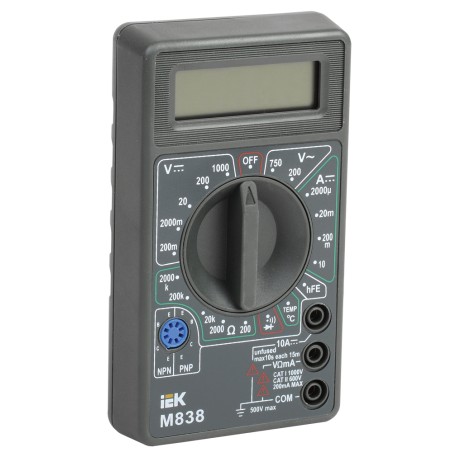 Мультиметр цифровой Universal M838