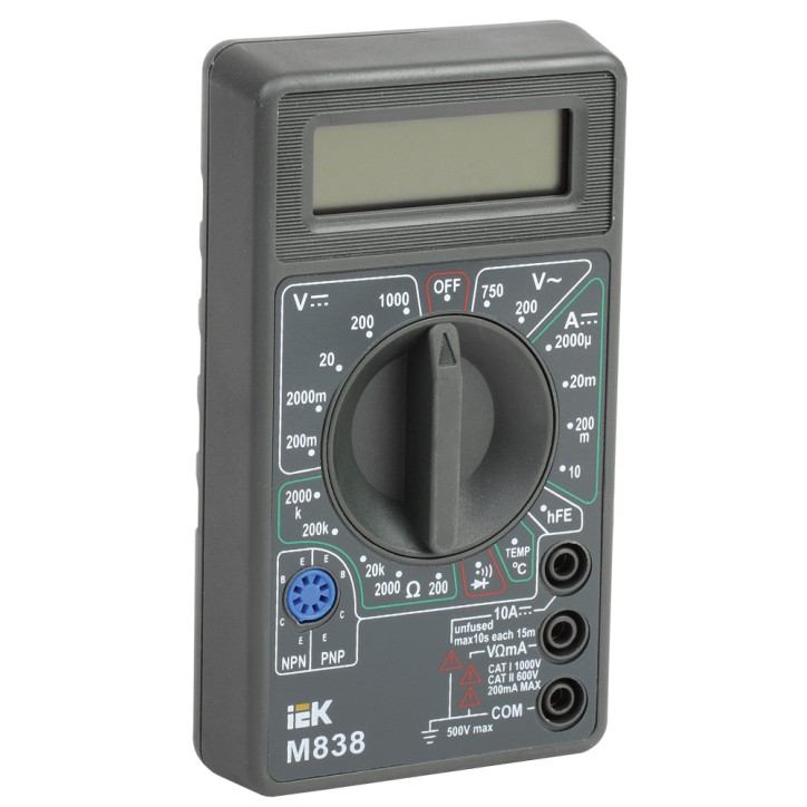Мультиметр цифровой Universal M838 Мультиметр цифровой Universal M838