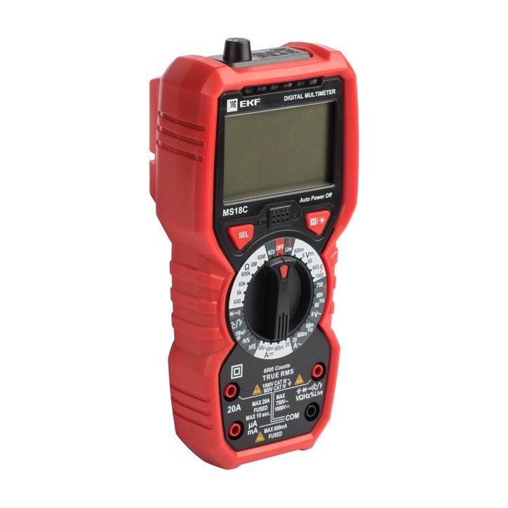 Мультиметр цифровой MS18C EKF Professional Мультиметр цифровой MS18C EKF Professional