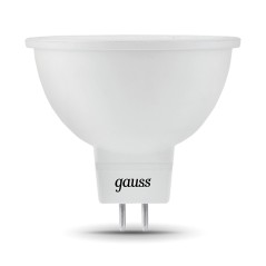 Лампа светодиодная LED 7 Вт 600 лм 3000К софит MR16 теплый GU5.3 AC 220В Black Gauss