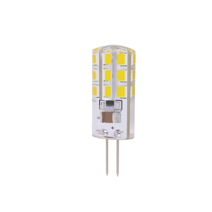 PLED-G4 3w 2700K 200Lm 220V (силикон, d11*38мм) Jazzway