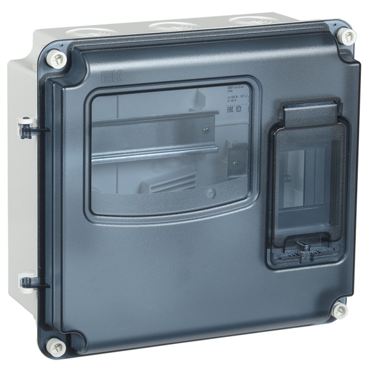 Корпус пластиковый ЩУРн-П 1/3 IP66 PC LIGHT Корпус пластиковый ЩУРн-П 1/3 IP66 PC LIGHT