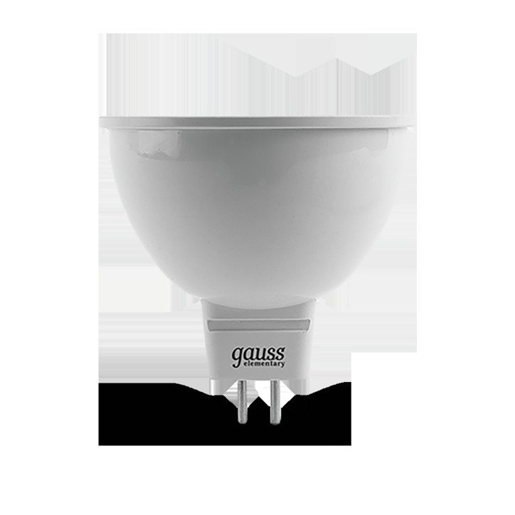 Лампа светодиодная LED 3.5 Вт 290 лм 3000К софит MR16 теплый GU5.3 AC 220В Elementary Gauss
