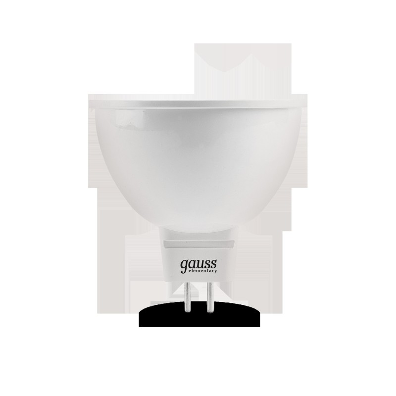 Лампа светодиодная LED 7 Вт 530 лм 3000К софит MR16 теплый GU5.3 AC 220В Elementary Gauss