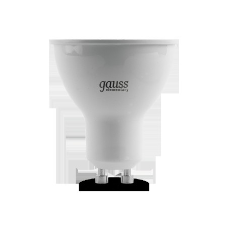 Лампа Gauss Elementary MR16 7W 550lm 4100К GU10 LED 1/10/100