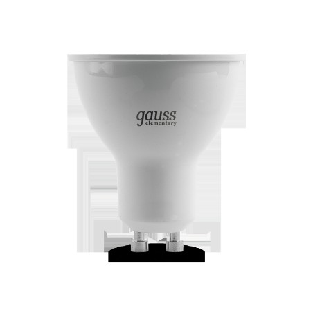 Лампа светодиодная LED 9 Вт 660 лм 4100К софит MR16 нейтральный GU10 AC 220В Elementary Gauss