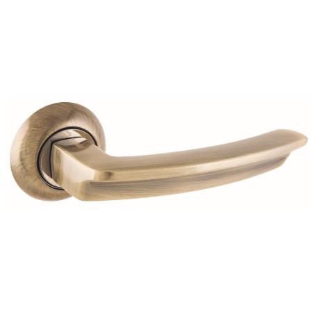 Ручка на круглой накладке (комплект). АЛЛЮР АРТ ВЕРНЕР AB (1100) старая бронза