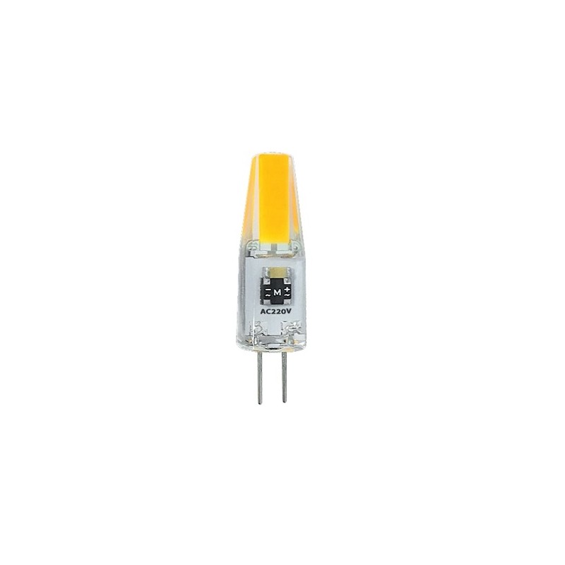 PLED-G4 COB 3w 240Lm 5500K 220В (силикон d10*38мм) Jazzway