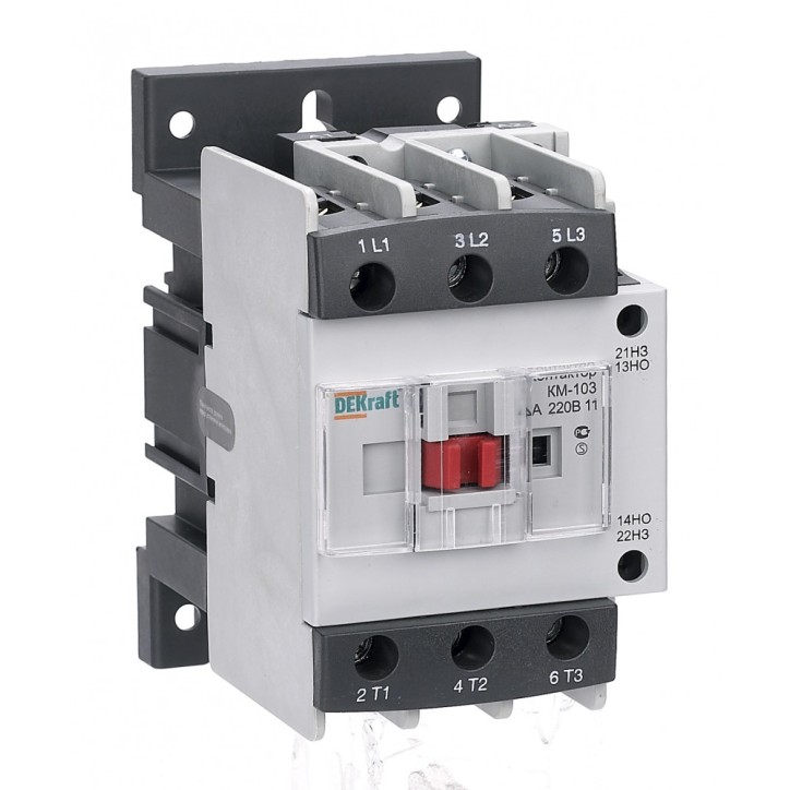 Контактор КМ-103 40А катушка управления 220В AC