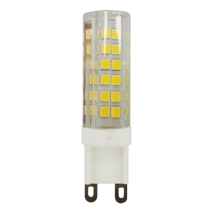 PLED-G9 9w 2700K 590Lm 175-240V (пластик d16*60мм) Jazzway