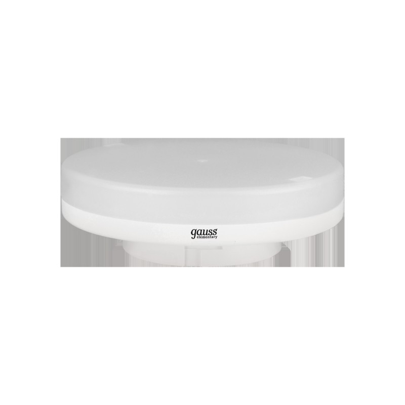 Лампа светодиодная LED 6 Вт 460 лм 4100К таблетка нейтральный GX53 AC 220В Elementary Gauss