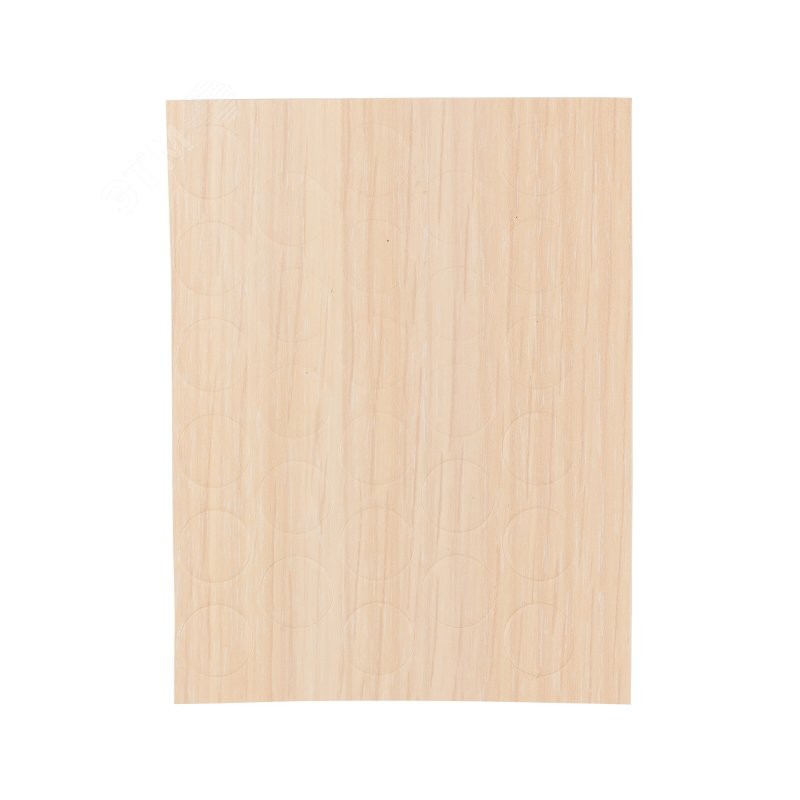 Заглушка самоклеящаяся D14 дуб беленый (50 шт.)