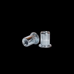 Резьбовая заклепка с плоским бортиком M4 (1500шт)