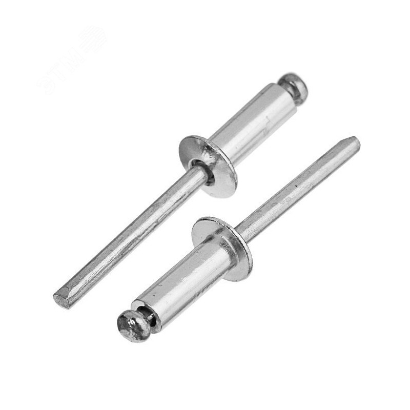 Заклепка вытяжная 4х10 алюминий/углеродистая сталь