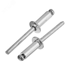 Заклепка вытяжная 4.0х8 алюминий/углеродистая сталь