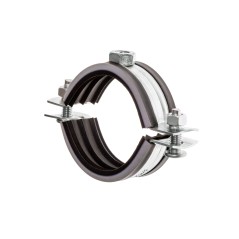 Хомут вентиляционный MAYER 250 - с резиновым профилем, М8. боковой винт 6x30