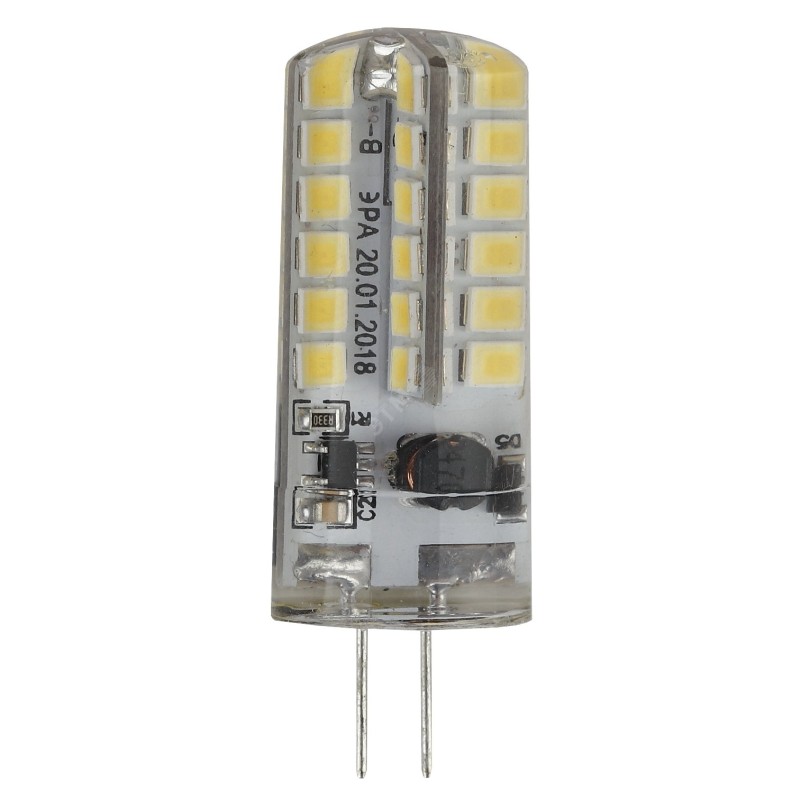 Лампа светодиодная LED 3.5Вт JC 4000К G4 нейтральный капсула 12V