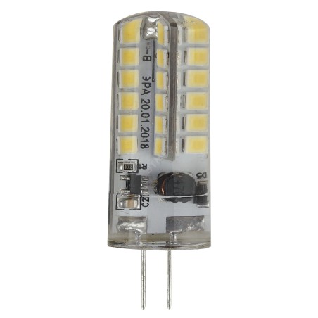 Лампа светодиодная LED 3.5Вт JC 4000К G4 нейтральный капсула 12V