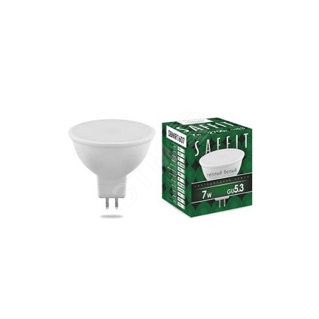 Лампа светодиодная LED 7вт 230в GU5.3 теплый