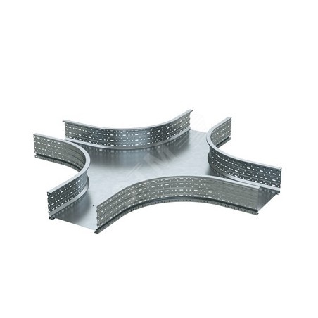 Ответвитель Х-образный листовой 150х400 R-660мм