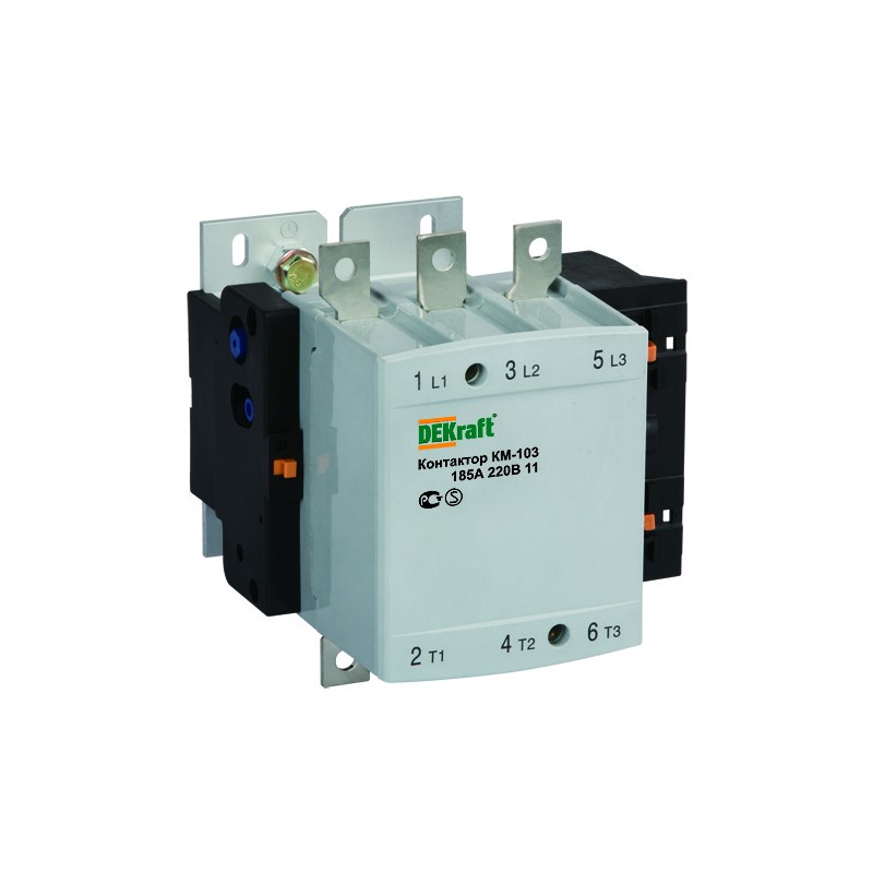 Контактор 185А 220В AC3 1НО 1НЗ КМ-103