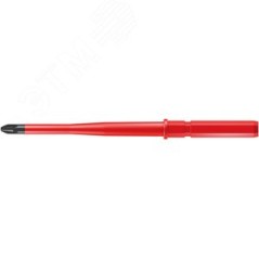 Отвертка-насадка сменная крестовая с зауженным стержнем 62 iS PH Набор Kraftform Kompakt VDE PH 1X15