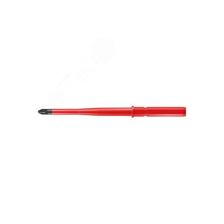 Отвертка-насадка сменная крестовая с зауженным стержнем 62 iS PH Набор Kraftform Kompakt VDE PH 1X15