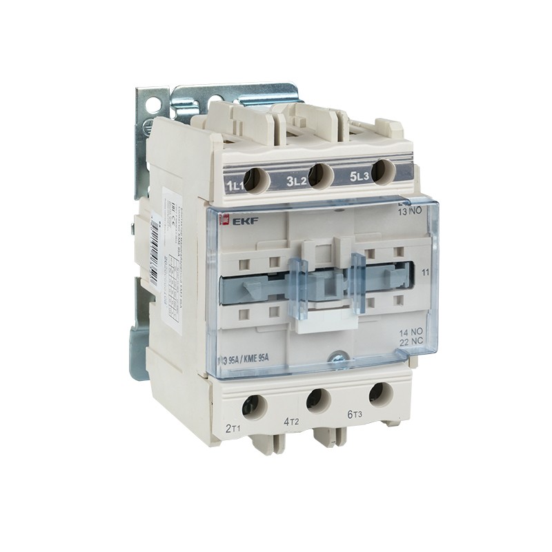 Пускатель магнитный КМЭ 95А катушка управления 220В АС малогабаритный 1NO 1NC