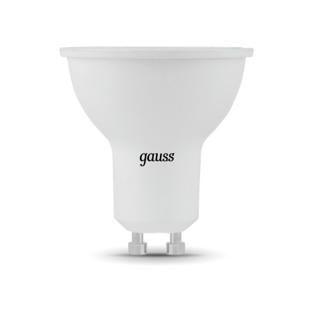 Лампа светодиодная LED 7 Вт 630 лм 4100К софит MR16 нейтральный GU10 AC 220В Black Gauss