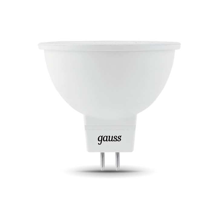 Лампа Gauss MR16 5W 530lm 6500K GU5.3 LED 1/10/100