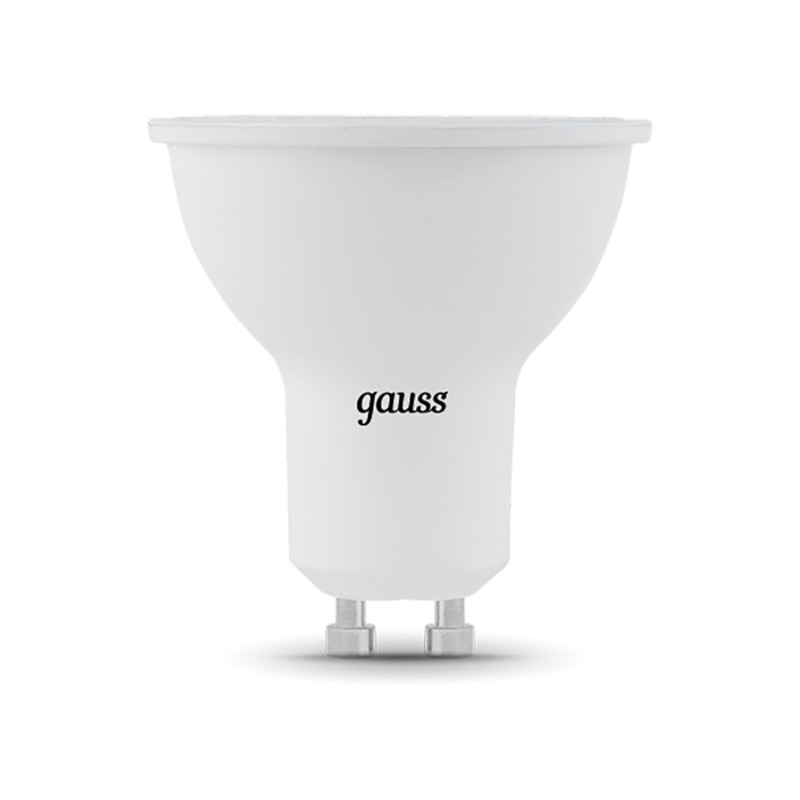 Лампа светодиодная LED 5 Вт 500 лм 3000К софит MR16 теплый GU10 AC 220В Black Gauss