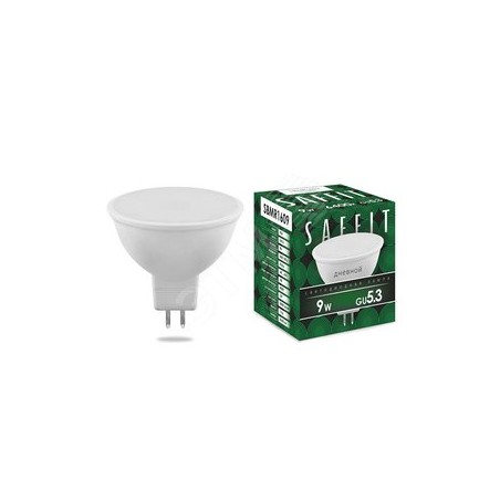 Лампа светодиодная LED 9вт 230в GU5.3 дневной