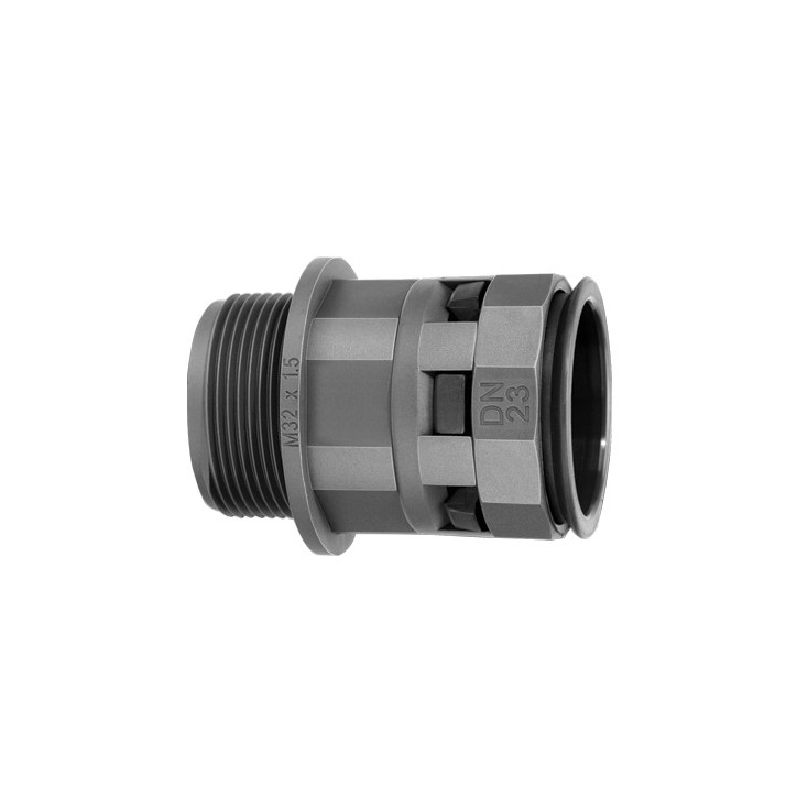 Муфта 23мм труба-коробка DN M32х1.5 полиамид