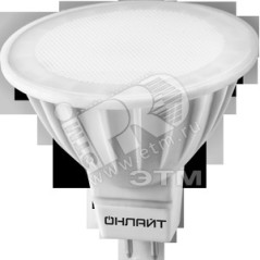 Лампа светодиодная LED 5вт 230в GU5.3 белый
