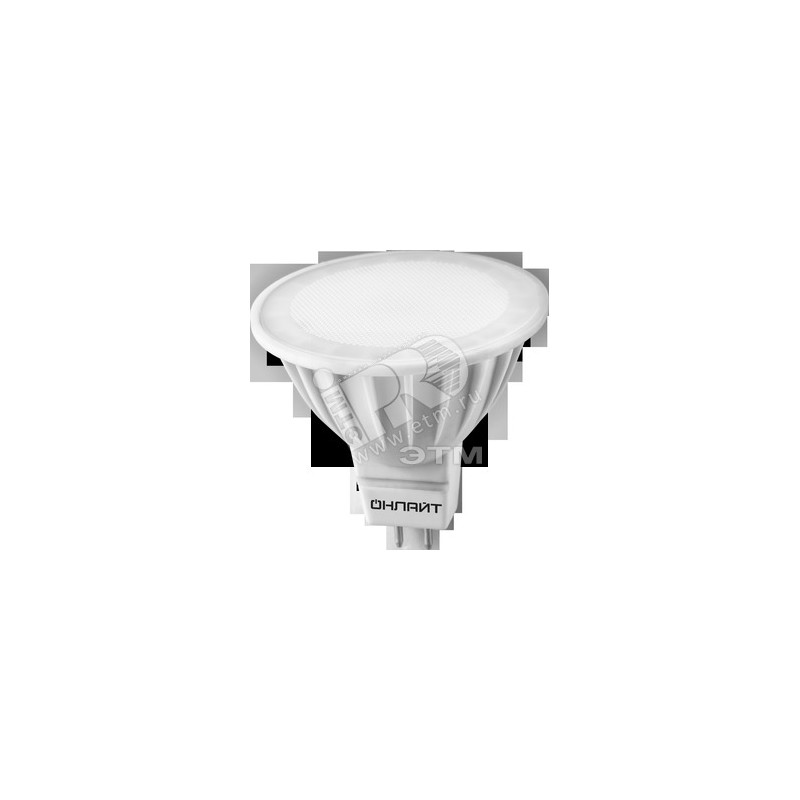 Лампа светодиодная LED 5вт 230в GU5.3 белый