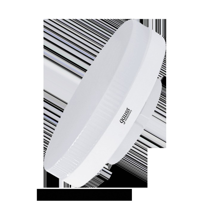 Лампа светодиодная LED 11 Вт 850 лм 6500К таблетка холодный GX53 AC 220В Elementary Gauss