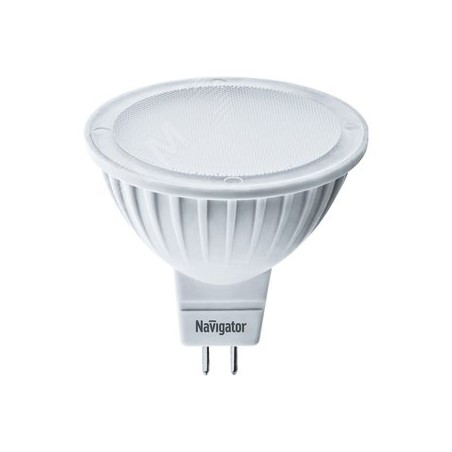 Лампа светодиодная LED 5вт 230в GU5.3 белая