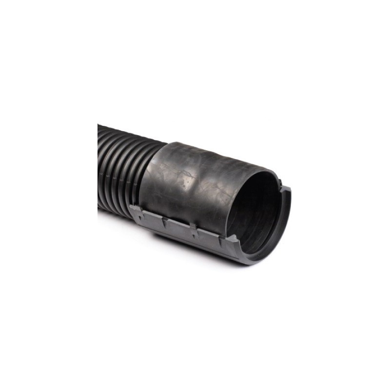 Муфта 110мм разъемная с фиксатором для двустенных-дренажных труб