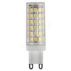 Лампа светодиодная LED 9Вт JCD 2700К G9 теплый капсула