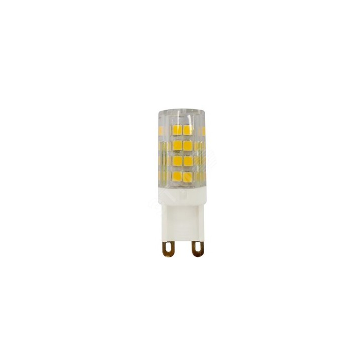 Лампы СВЕТОДИОДНЫЕ СТАНДАРТ LED JCD-5W-CER-840-G9 (диод, капсула, 5Вт, нейтр, G9)