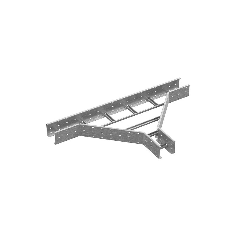 Тройник для лестничного лотка ЛКР 600х200, толщ. 2,0 мм, Сендзимир цинк