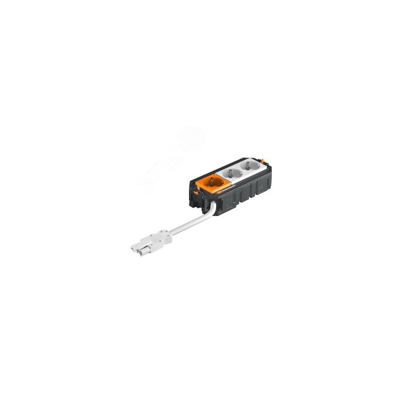 Коробка монтажная укомплектованная UT3 GST18i (2+1 розетки) с кабелем