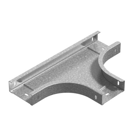 Т-отвод горизонтальный к лотку ПЛК 100х85, толщ. 1,5 мм, Сендзимир цинк