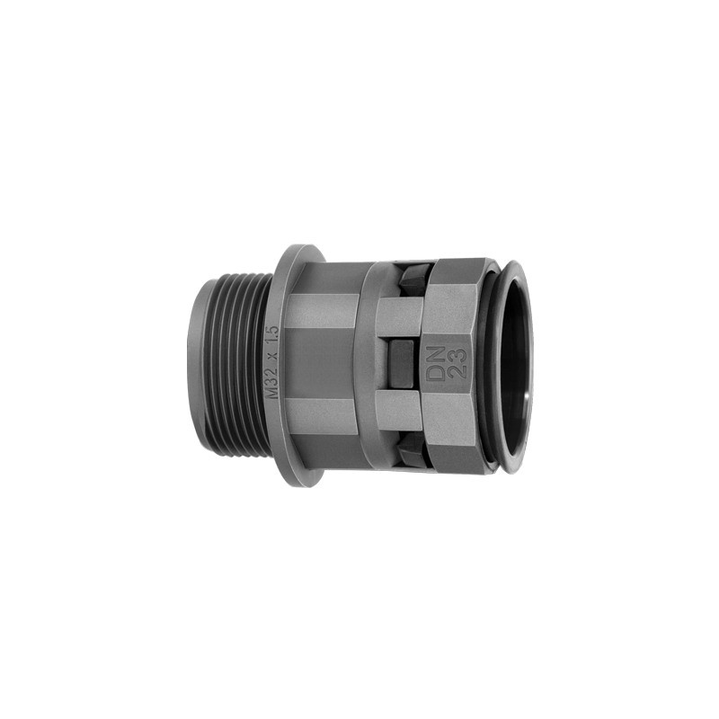 Муфта 12мм труба-коробка DN M20х1.5 полиамид