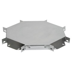 Ответвитель Х-образный 80х100 горячеоцинкованный