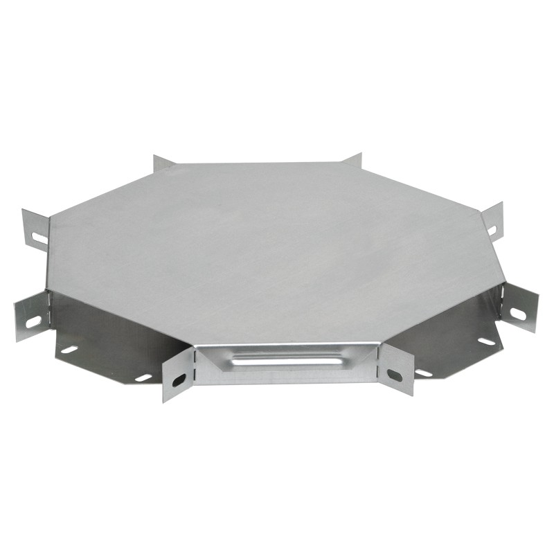 Ответвитель Х-образный 80х100 горячеоцинкованный