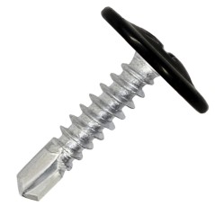 Саморез металл/металл 4.2х25 пресс-шайба сверло RAL9005